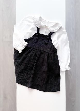 Блуза+ сарафан zara розмір 12-18 місяців