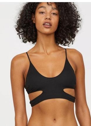 Черный верх от купальника h&amp;m