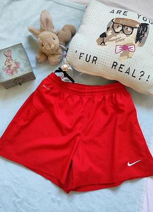 Шорти nike dri-fit червоні р 38 м на шнурочку короткі нові