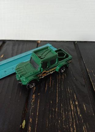 Металева масштабна моделька matchbox swamp raider, 1:64, mattel, 2008 машина авто пікап
