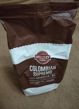 Колумбийский кофе в зернах colombian supremo,1,130