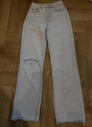 Стильні джинси pull&bear wide leg