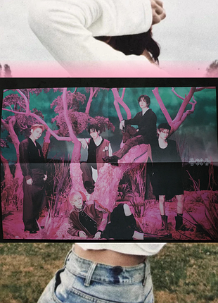 Офіційний постер txt tomorrow x together з альбому moments of stillness in the thorns (anxiety ver.), тхт тубату кпоп kpop
