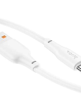 Дата кабель hoco x93 force usb to type-c 100w (1m) white 5