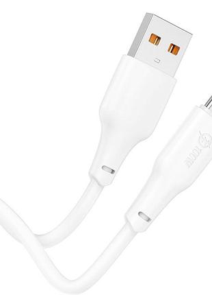 Дата кабель hoco x93 force usb to type-c 100w (1m) white 7