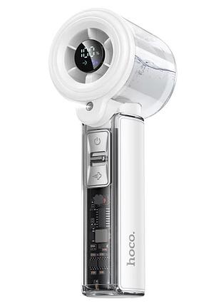 Портативный вентилятор hoco hx613 с водяным охлаждением 3000 mah white