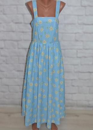 Сарафан бавовняний вільного крою laura ashley
