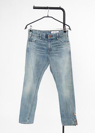 Жіночі джинси levis limited edition 353 of 409 у світло-блакитному кольорі. рідкісна лімітована модель із застібкою-блискавкою, класичним, п’ятикишень