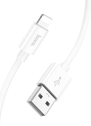 Дата кабель hoco x87 magic silicone usb to lightning (1m) 4