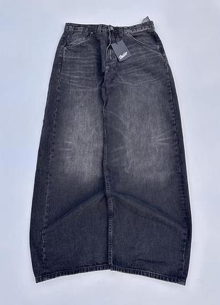 Широкі джинси pull&bear skater fit сірі  пулбір скейтер baggy беггі