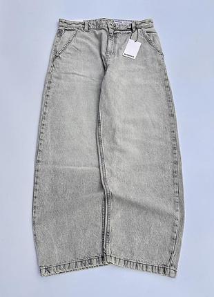Широкі джинси bershka skater jeans бершка скейтер супер беггі baggy