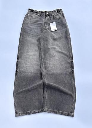 Широкі джинси bershka super baggy бершка супер беггі скейтер баггі