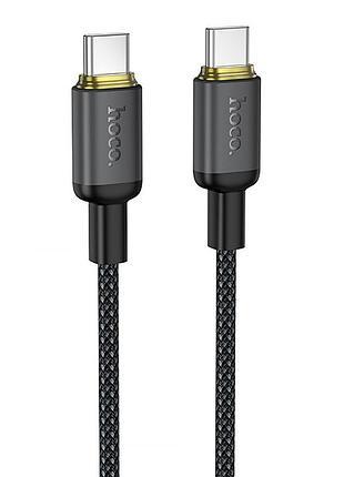 Дата кабель hoco x128 benefit type-c to type-c 60w (1m)