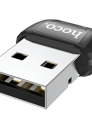 Bluetooth адаптер hoco ua18 черный 3