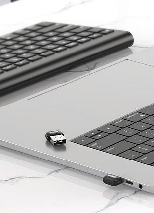 Bluetooth адаптер hoco ua18 черный 4