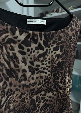 Сукня леопардова pull&bear 3