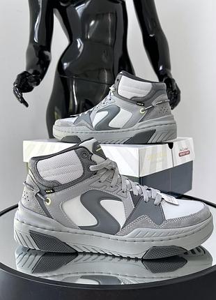 Мужские кроссовки хайтопы skechers axel