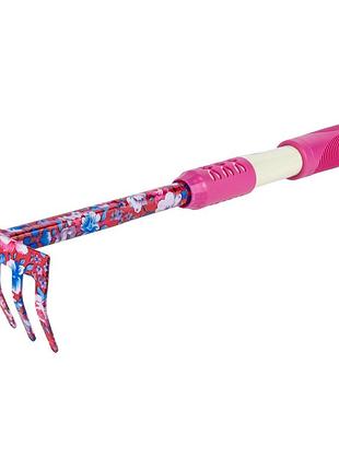 Граблі 5-ти зуби (pink) (tpr) flora (5043154)