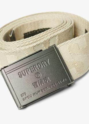 Ремінь superdry webbing belt - one size