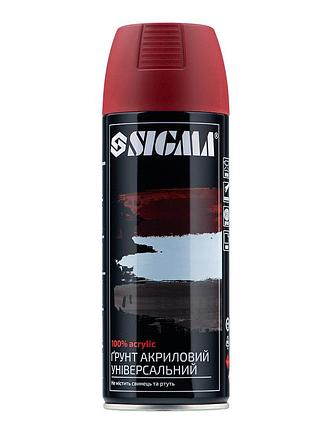 Грунт аэрозольный акриловый 400мл ral 3009 (оксидно-красный) sigma (2737541)