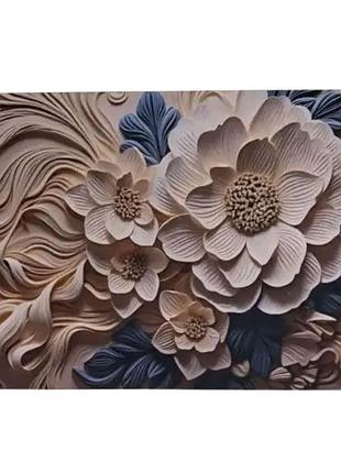 Антискользящий 3d коврик из мягкого диатомита 38×58(см) влаговпитывающий hp-42-64