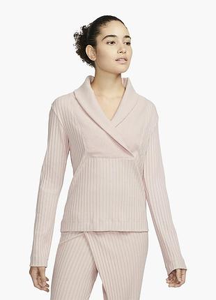 Кофта nike yoga luxe pink dd5828-601