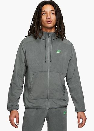 Кофта nike teddy fleece grey dd4882-068 xs