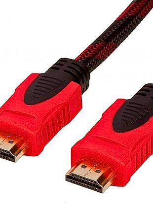 Кабель hdmi - hdmi 3 метри profcable v1.4, посилений цифровий шнур з феритовими фільтрами
