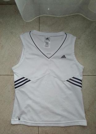 Adidas сlimalite- спортивная майка, размер l - 46-48(uk-12 f-40 d-38)