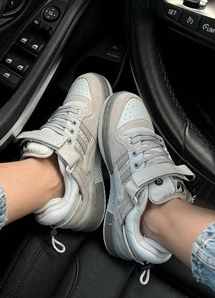Adidas forum low grey premium