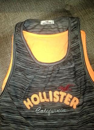 Hollister - спортивная майка р. s (44-46 размер)