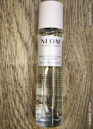 Neom organics perfect night's sleep pillow mist, спрей для подушки 30 мл.