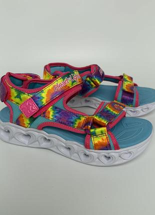 Ниві дитячі сандалі skechers heart lights