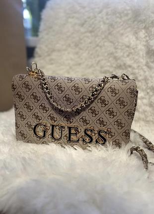 Стильна сумочка клатч guess