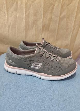 Кроссовки мокасины skechers flex
