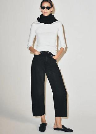 Джинсы ankle relaxed zw collection со средней посадкой