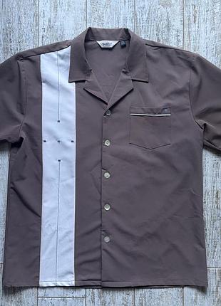 Чоловіча сорочка da vinci california xl (54-56) в стилі рокабіллі (rockabilly) — made in usa