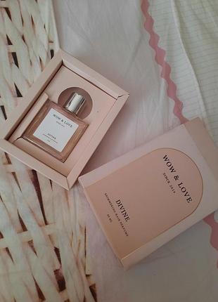 Wow &amp; love divine 60 ml шиммер  блиск для волосся