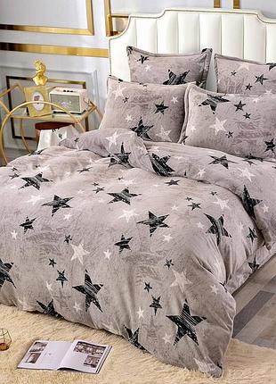 Постільна білизна полуторна велюрова crowm print 9 21702 150х220 см