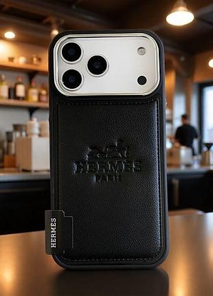 Чохол  hermes для iphone 16 pro, 16, 16 pro max, 15, 15 pro, 15 pro max