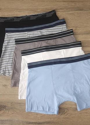 14-15(170 см) детские трусы боксерки для мальчика подростка, primark
