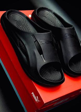 Puma чоловічі шльопанці 40–45 | чорні літні капці | новинка мужские сланцы пума чорные новинка для пляжа мужские шльопанцы пума