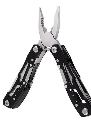 Мультитул багатофункціональний multitool 9in1 в чохлі black