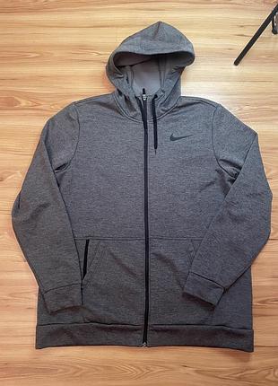 Зіп худі кофта nike therma full-zip training hoodie