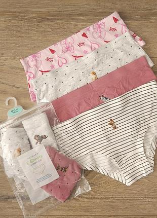 10-11(146), нові трусики напівшортики для дівчинки, primark