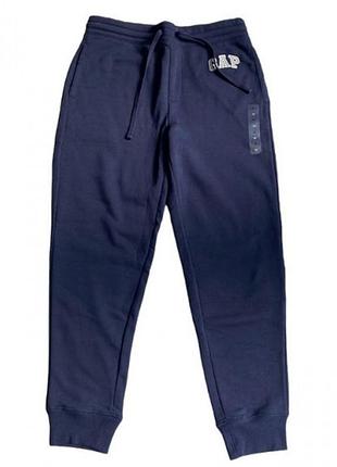 Штани gap logo fleece pants tapestry navy 221236051 xs 221236051