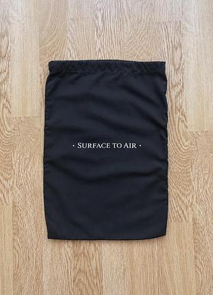 Оригинальный тканевый пыльник surface to air темно-синий чехол мешочек для обуви сумки аксессуаров