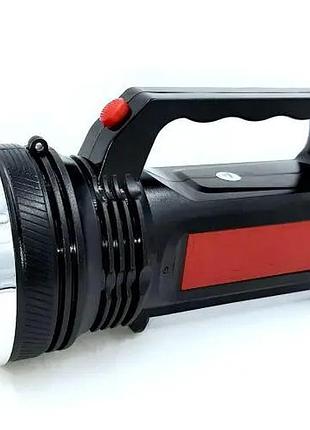 Аккумуляторный переносной фонарь ask-2836 (1w + 16 smd led) прожектор и лампа 2 в 1