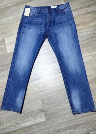 Мужские новые джинсы denim co , размер 36/30 slim .
