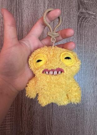 М’яка іграшка-брелок fuggler (модель squidge yellow або "жовтогубчик") від zuru